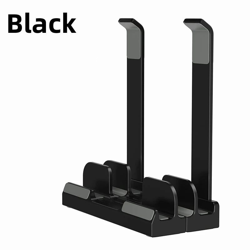 FlexDesk™ – Foldable Adjustable Laptop Stand for MacBook, Tablet & Phone – Dual Use Holder for Work & Travel