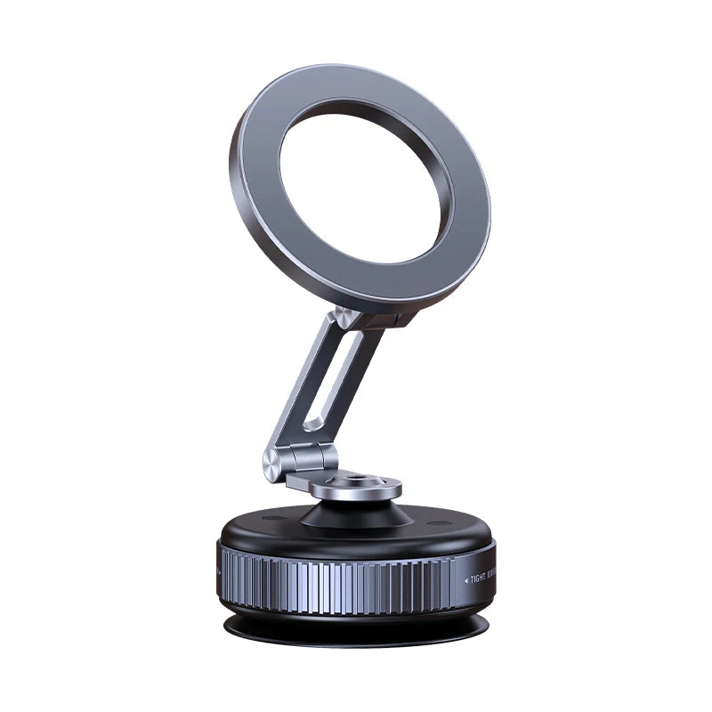 MagDrive 360™ – Magnetic Phone Holder with 360° Rotation and Vacuum Suction, No Charging Required