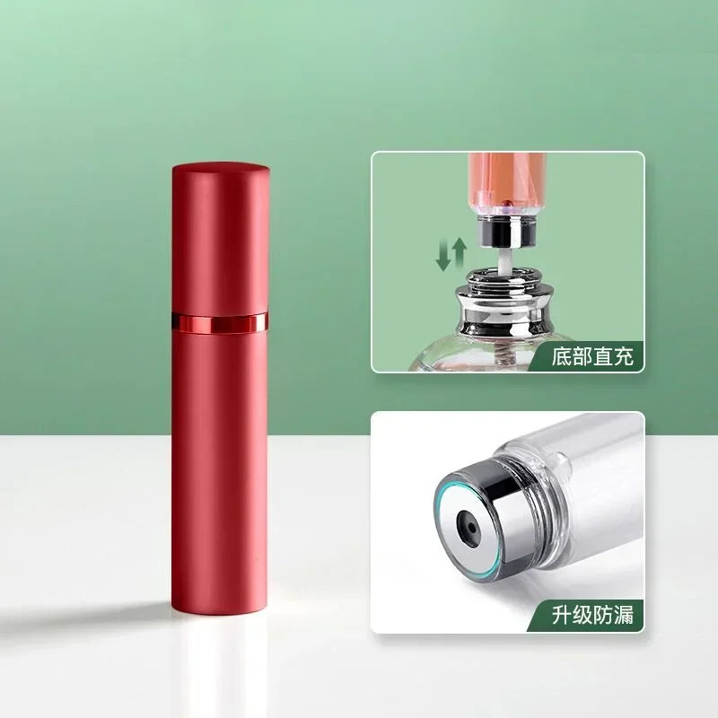 ScentMate™ – 5ml Mini Portable Refillable Perfume Spray Bottle – Bottom-Fill Travel Atomizer for Perfume & Cologne