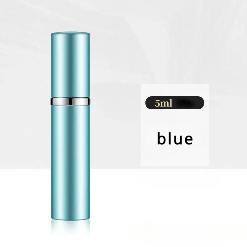 ScentMate™ – 5ml Mini Portable Refillable Perfume Spray Bottle – Bottom-Fill Travel Atomizer for Perfume & Cologne