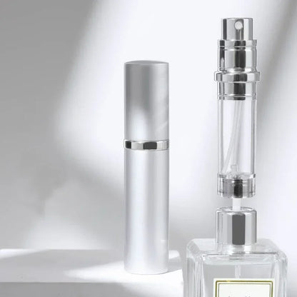 ScentMate™ – 5ml Mini Portable Refillable Perfume Spray Bottle – Bottom-Fill Travel Atomizer for Perfume & Cologne
