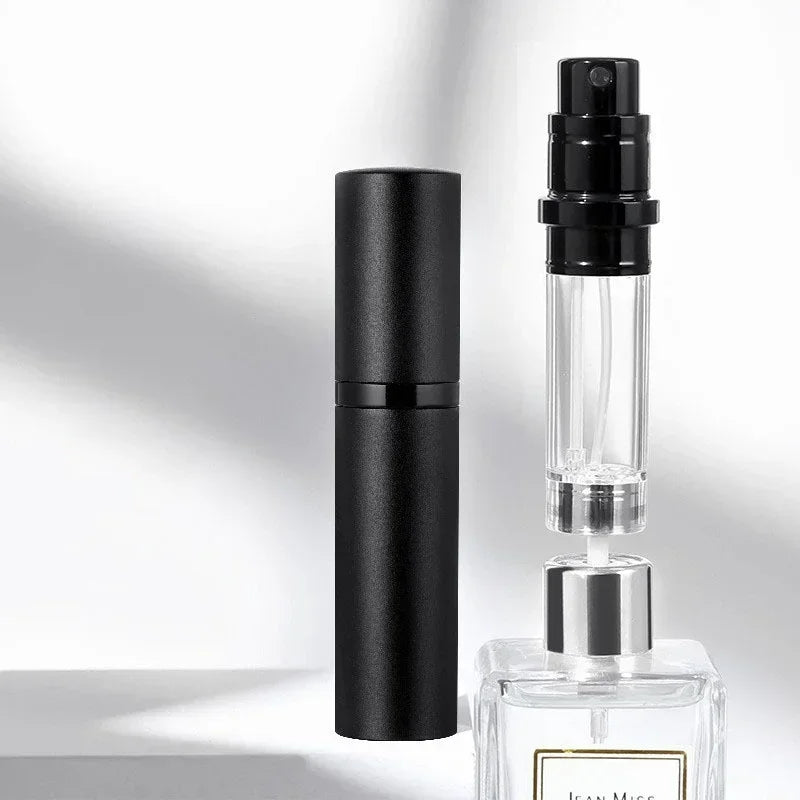 ScentMate™ – 5ml Mini Portable Refillable Perfume Spray Bottle – Bottom-Fill Travel Atomizer for Perfume & Cologne