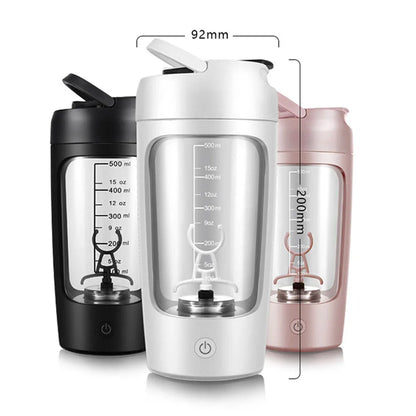 FitBlend Pro™ – 650ml Electric Protein Shaker Bottle with 1200mAh Rechargeable Battery – Self-Stirring Blender Cup for Fitness