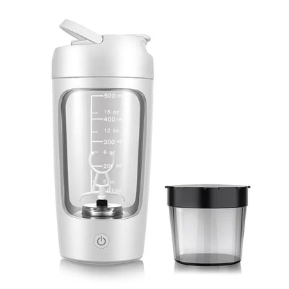 FitBlend Pro™ – 650ml Electric Protein Shaker Bottle with 1200mAh Rechargeable Battery – Self-Stirring Blender Cup for Fitness