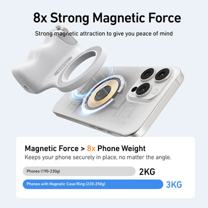 SmartGrip Pro™ – Magnetic Phone Camera Grip with Bluetooth Remote for iPhone & Android