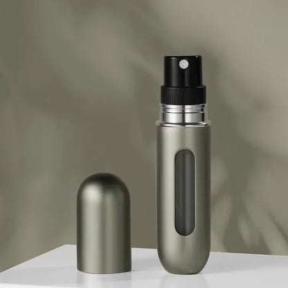 ScentMate™ – 5ml Mini Portable Refillable Perfume Spray Bottle – Bottom-Fill Travel Atomizer for Perfume & Cologne