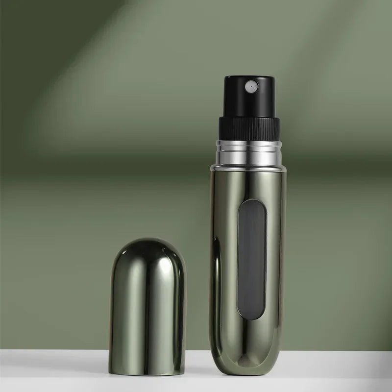 ScentMate™ – 5ml Mini Portable Refillable Perfume Spray Bottle – Bottom-Fill Travel Atomizer for Perfume & Cologne