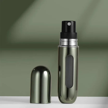 ScentMate™ – 5ml Mini Portable Refillable Perfume Spray Bottle – Bottom-Fill Travel Atomizer for Perfume & Cologne
