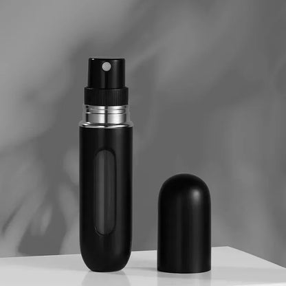 ScentMate™ – 5ml Mini Portable Refillable Perfume Spray Bottle – Bottom-Fill Travel Atomizer for Perfume & Cologne