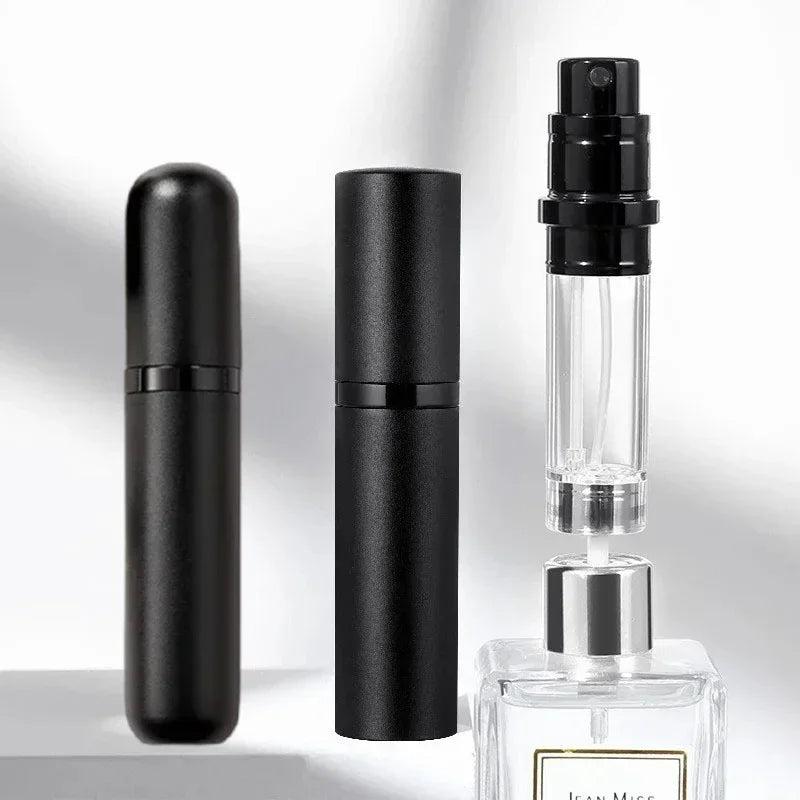 ScentMate™ – 5ml Mini Portable Refillable Perfume Spray Bottle – Bottom-Fill Travel Atomizer for Perfume & Cologne