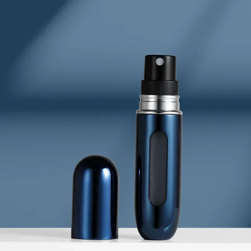 ScentMate™ – 5ml Mini Portable Refillable Perfume Spray Bottle – Bottom-Fill Travel Atomizer for Perfume & Cologne