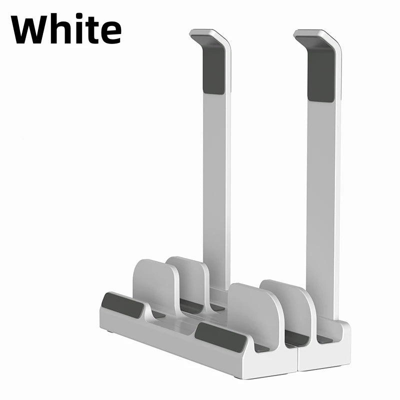 FlexDesk™ – Foldable Adjustable Laptop Stand for MacBook, Tablet & Phone – Dual Use Holder for Work & Travel