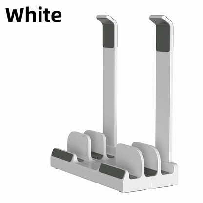 FlexDesk™ – Foldable Adjustable Laptop Stand for MacBook, Tablet & Phone – Dual Use Holder for Work & Travel