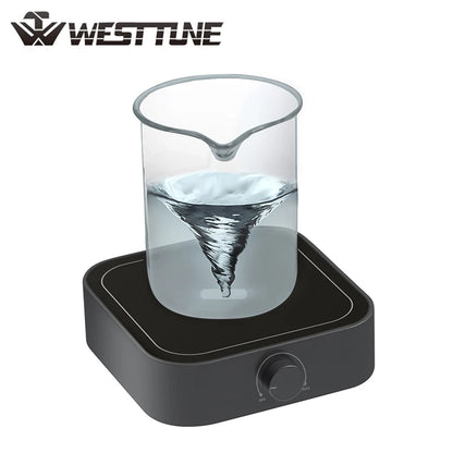 Westtune LabStir™ – Digital Magnetic Stirrer with LCD Display, 3000 RPM, 3L Capacity, Brushless Motor, Portable 12V Lab Mixer