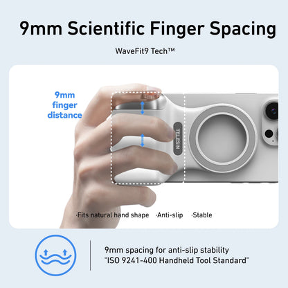 SmartGrip Pro™ – Magnetic Phone Camera Grip with Bluetooth Remote for iPhone & Android