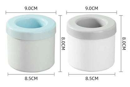 ChillPod™ – Round Silicone Ice Cube Mold with Storage Bucket for Freezer, Drinks & Cocktails
